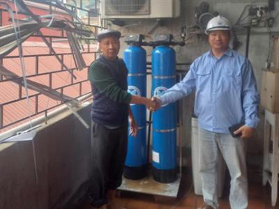Dự án thay vỏ cột lọc hệ thống lọc đầu nguồn tại Nam Sách Hải Dương