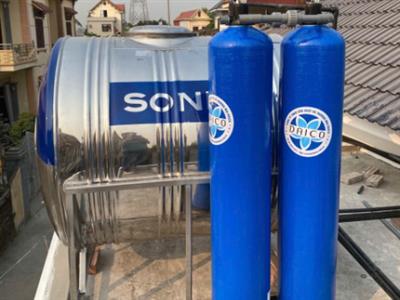 Dự án lọc tổng đầu nguồn DAICO-LN21 3 cấp tại Hợp Tiến, Nam Sách, Hải Dương