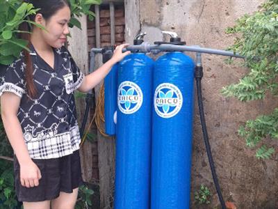Dự án lọc tổng đầu nguồn DAICO-LN21 4 cấp tại Thành phố Hải Dương -  Anh Hợi
